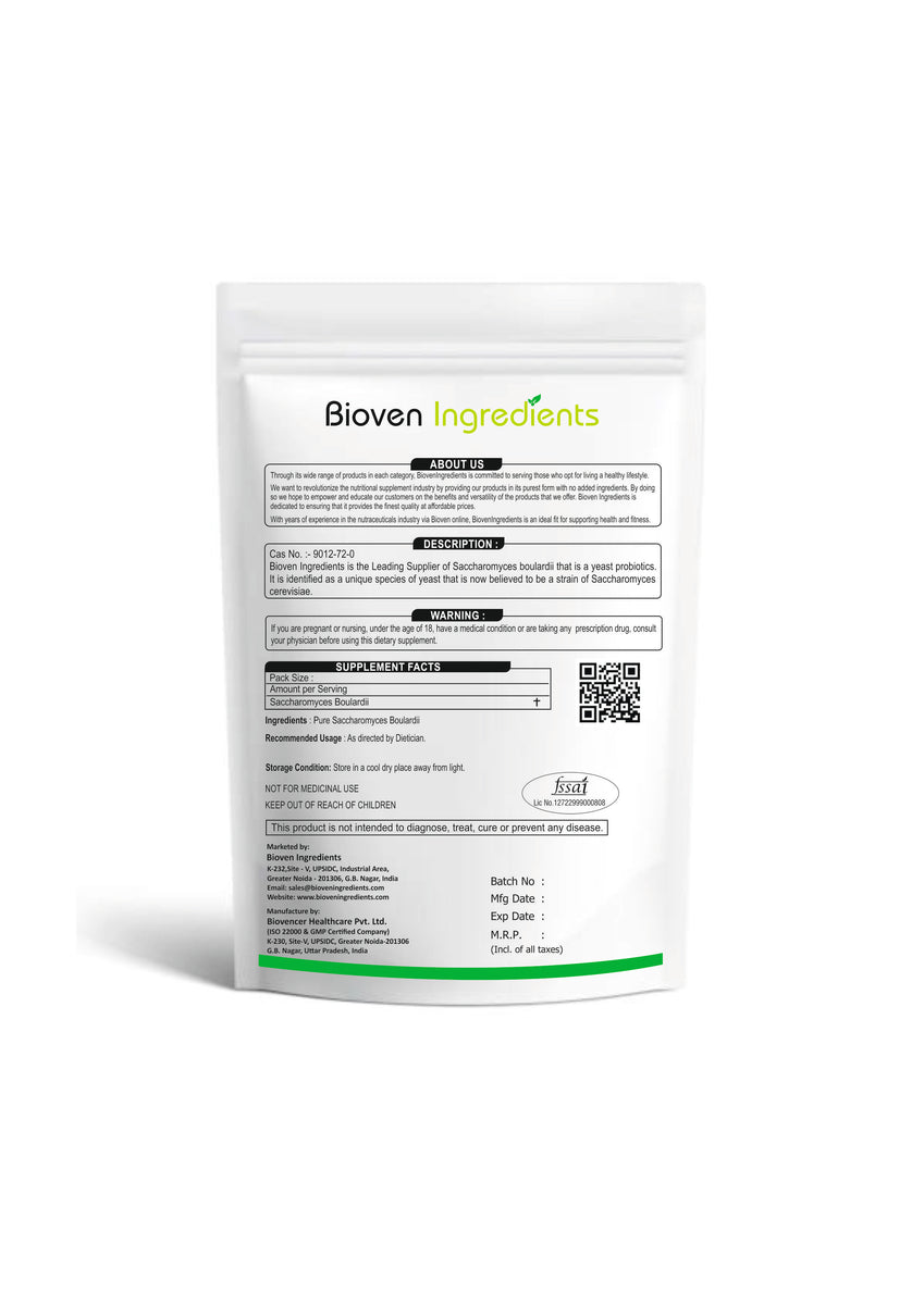 Buy Bioven Ingredients Saccharomyces Boulardii online at flat 30%  OFF-Bioven Ingredients