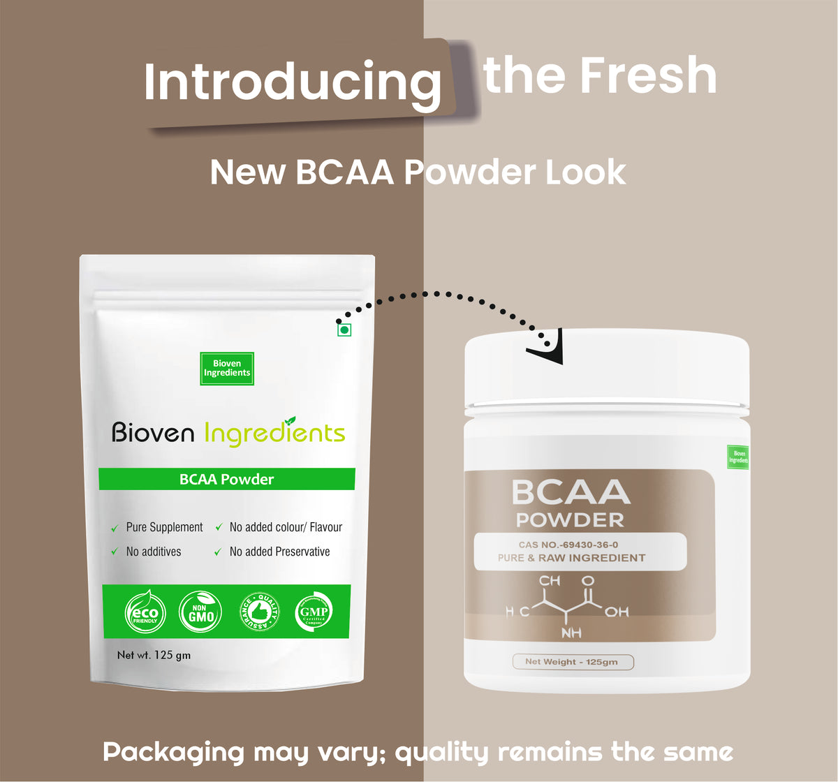 Buy BCAA (Branch Chain Amino Acid)-125GM at Best Price | Online Ingredients
