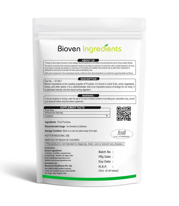 Fructose-BiovenIngredients