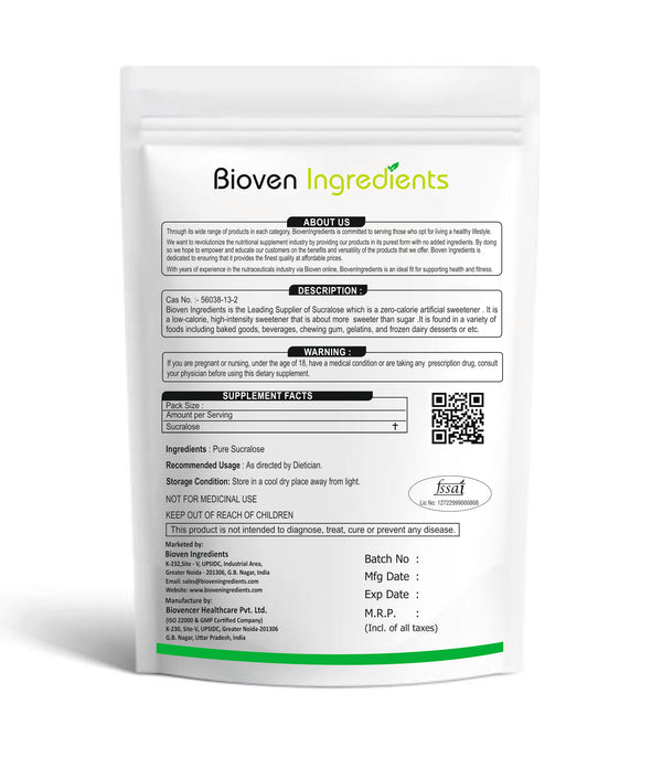 Sucralose-BiovenIngredients