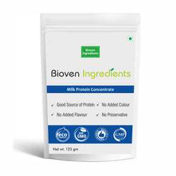 Bioven Ingredients Milk Protein Concentrate Powder- 125gm