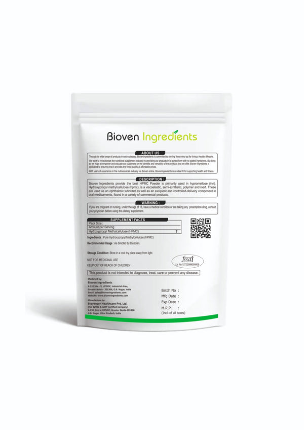 Bioven Ingredients Hydroxypropyl methylcellulose (HPMC)