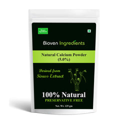 Bioven Ingredients Natural Calcium Powder-125GM
