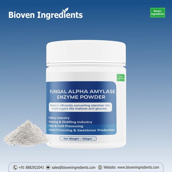 Buy Fungal Alpha Amylase Enzyme Powder at Best Price | Online Ingredients