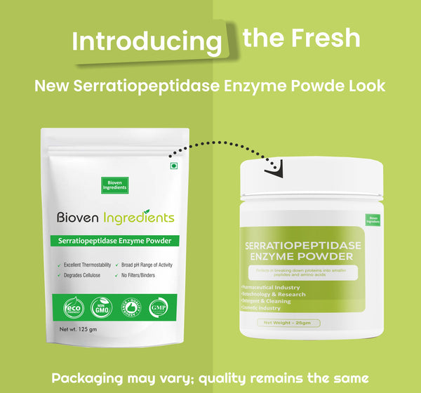 Buy Serratiopeptidase Enzyme at Best Price | Online Ingredients
