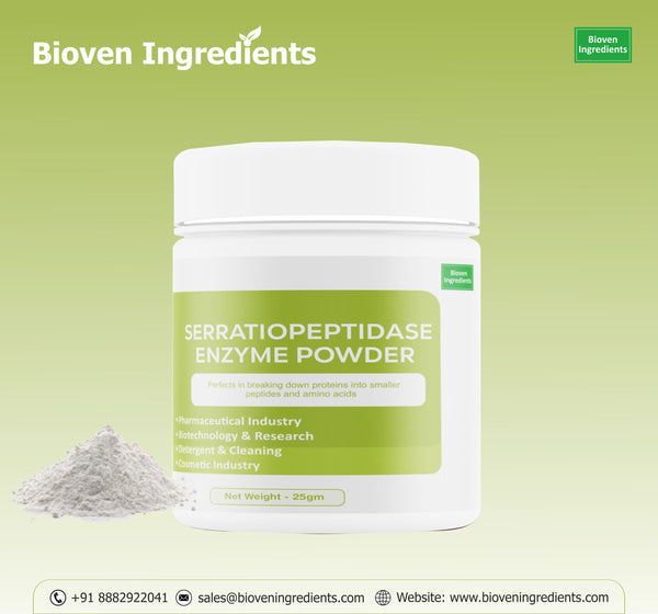 Buy Serratiopeptidase Enzyme at Best Price | Online Ingredients