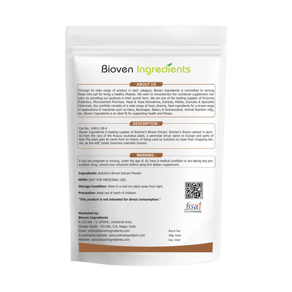 Butcher's Broom Extract Powder-Bioven Ingredients