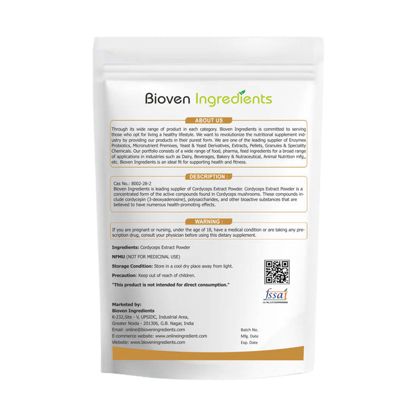 Cordyceps Extract Powder-Bioven Ingredients 