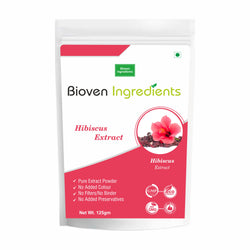 Bioven Ingredients Hibiscus Extract Powder-125GM