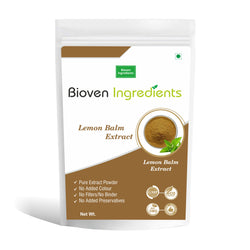 Bioven Ingredients Lemon Balm Extract Powder-125GM
