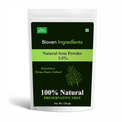 Bioven Ingredients Natural Iron Powder-125GM