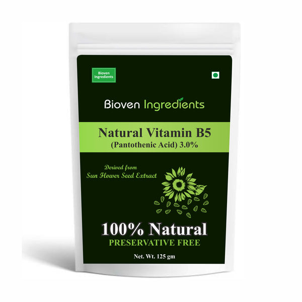 Natural Vitamin B5 Pantothenic Acid-Bioven Ingredients