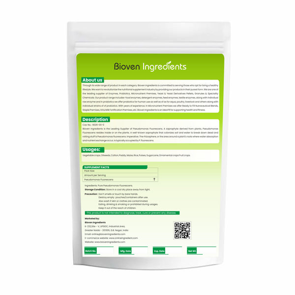 Bioven Ingredients Pseudomonas Fluorescens