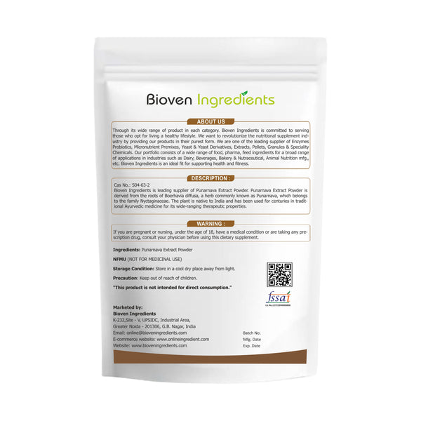 Bioven Ingredients Punarnava Extract-125GM