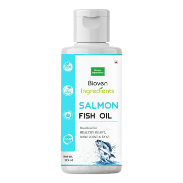 Bioven Ingredients Salmon Fish Oil Liquid- 125ML