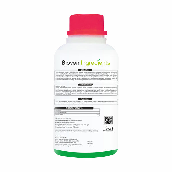 Sorbitol Liquid -Bioven Ingredients