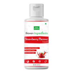 Bioven Ingredients Strawberry Flavour Liquid- 125ml