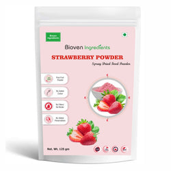 Bioven Ingredients Strawberry Powder-125GM