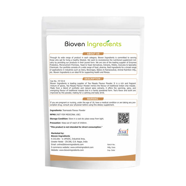 Tea masala Flavour Powder-Bioven Ingredients