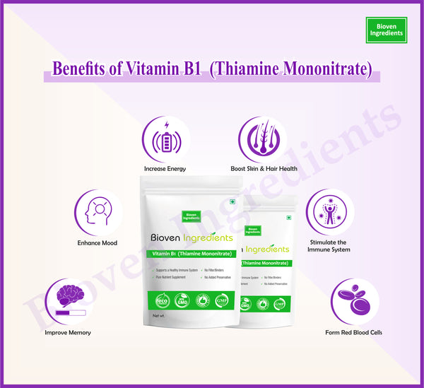 Bioven Ingredients Vitamin B1 (Thiamine Mononitrate)