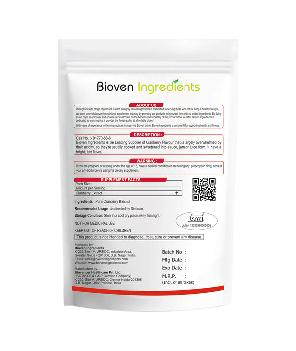 BiovenIngredient-CranberryExtract