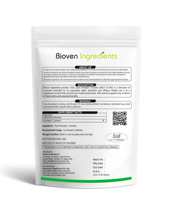 BiovenIngredients-N-Acetyl L-Tyrosine