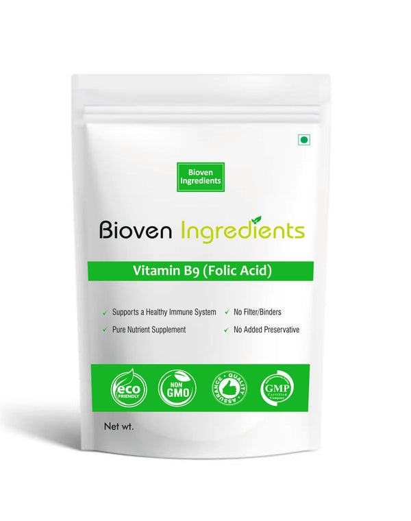 BiovenIngredients-Vitamin B9_FolicAcid