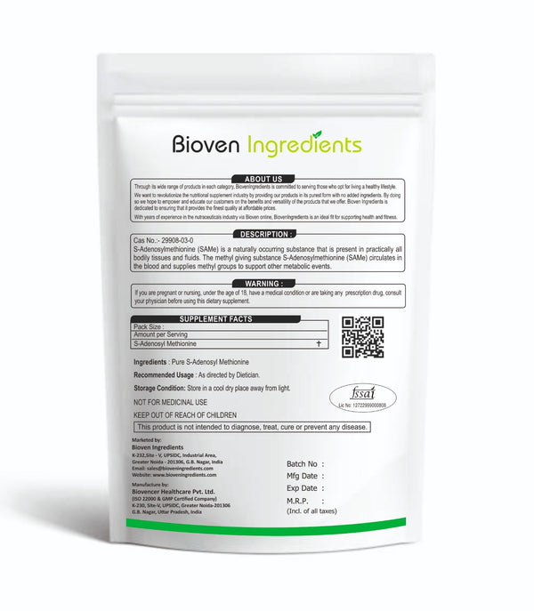 Bioven Ingredients_S-Adenosyl Methionine