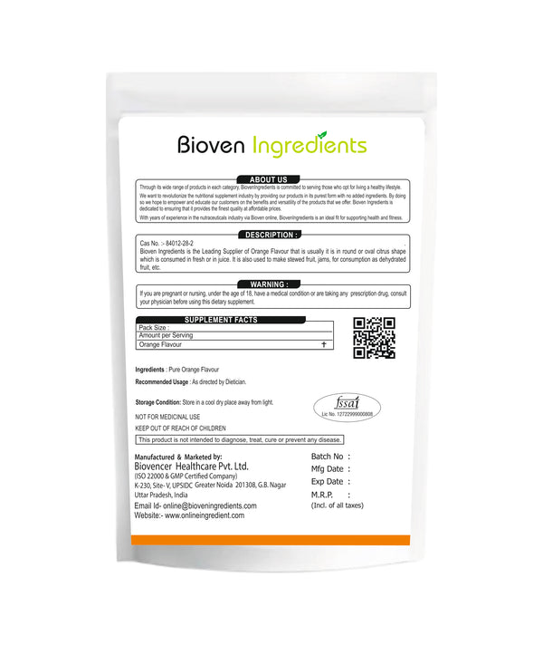 Orange Flavour-Bioven Ingredients
