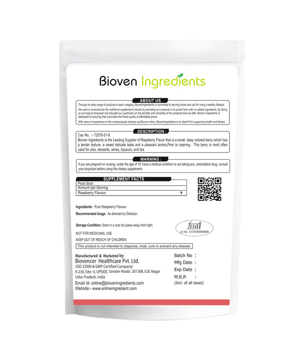 Raspberry Flavour-Bioven Ingredients