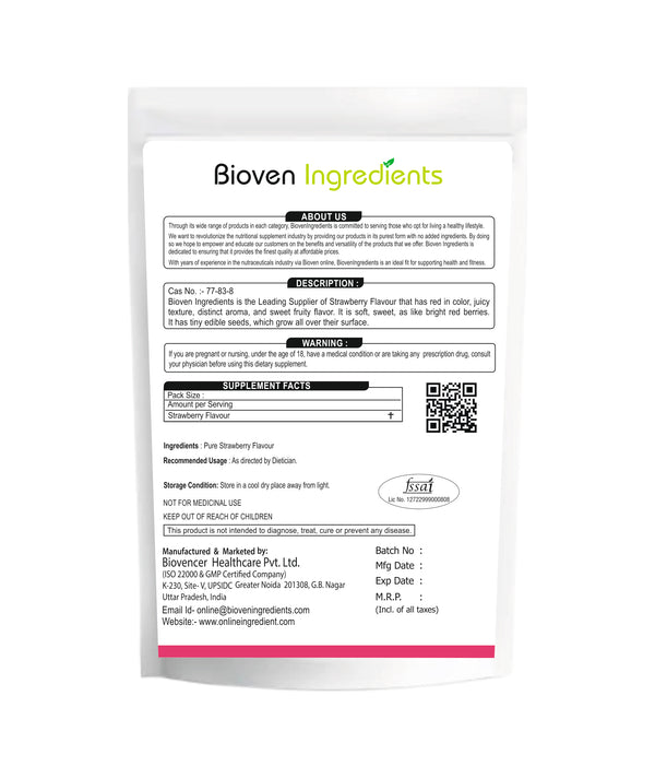 Strawberry Flavour-Bioven Ingredients_